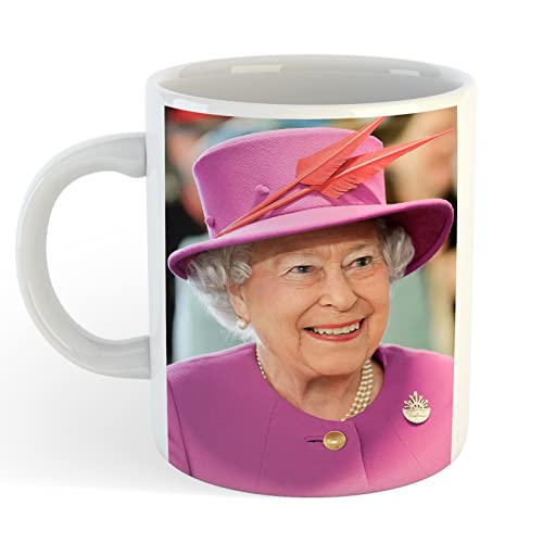 Fabulous Mug Céramique Reine Elizabeth II Angleterre Royaume Uni Portrait