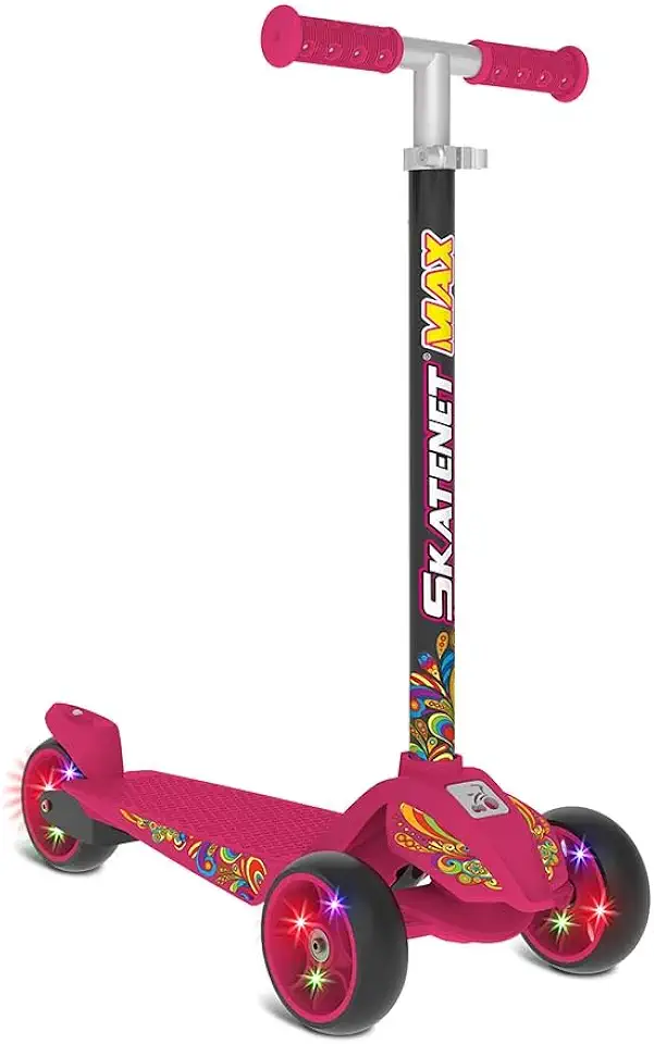 Skatenet Max Led Pink