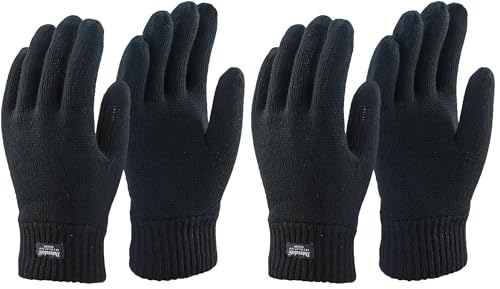 Price comparison product image Blackrock BLACK THINSULATE LINED WOOLLY GLOVES