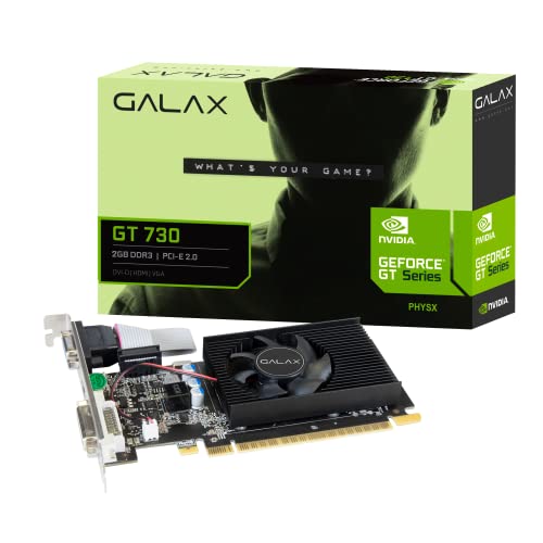 PLACA DE VIDEO NV GT 730 4GB DDR3 128B GALAX 73GQF8HX00HD