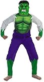 Kid's Deluxe Incredible Hulk Costume (Large 10-12)
