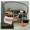 Parker Baby Bath Caddy Inserts | Matching Color Divider for our Shower Caddy Organizer | Makes Multiple Adjustable Compartments #2