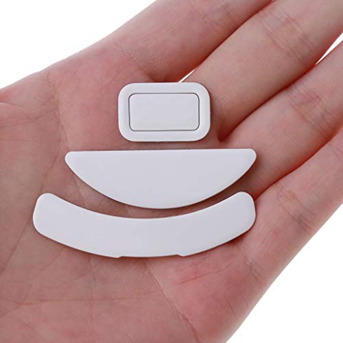 lehaha Pés de mouse melhorados para jogos Tiger compatível com Razer DeathAdder V2 Mouse Curve Edge