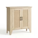 Zstar Aparador de ratán con Espacio de Almacenamiento, salón y Comedor.