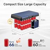 AAOBOSI Car Fridge 40L, IPX4 Waterproof Camping Fridge Freezer with APP Control, 12V/240V, -20°C to 20°C – Ideal for Campervan, Truck, Boat, Motorhome, Travel & Picnic - Image 3