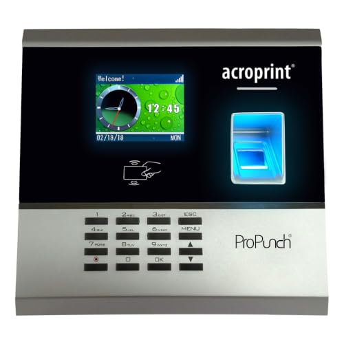 Acroprint Time Clock Biometric, (01-0289-000)