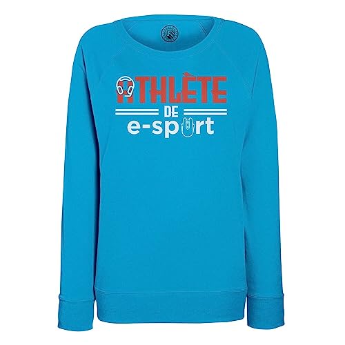 Sweatshirt Femme Athlète de e-Sport vêtement premium au tissu de qualité