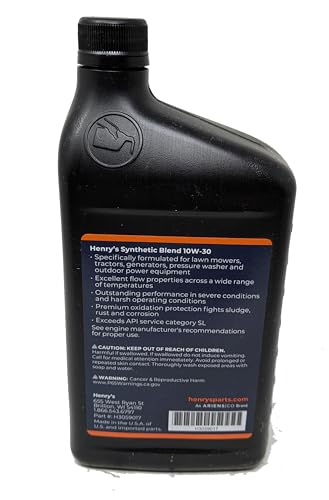 Pack de 2 Aceite para Motor 10W-30 Blend Sintético Henry's miniatura 3