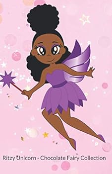 Ritzy Unicorn - Chocolate Fairy Collection : Chocolate Fairy Purple - Writing Journal - 160 Pages - Lined Memo Notebook (5. 5 X8. 5 ) for Girls - Perfect for Journaling, Doodling, Sketching, and Notes