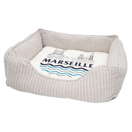 Panier pour chien et chat Marseille avec coussin lavable - 2