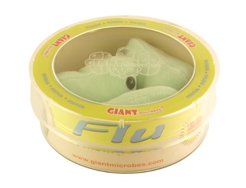 GIANT MICROBES Flu (Orthomyxovirus) Petri Dish