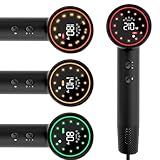 Ionic Hair Dryer - 110000 RPM High Speed Hair Dryer for Men & Women - 200 Million Negative Ions and Noise Reduction - Professional Hairdryer for Frizz Free, Shiny & Soft Hair