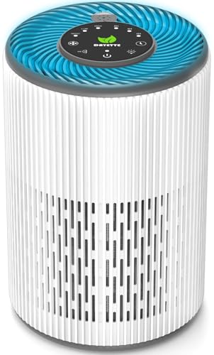 3-in-1 Luftreiniger Allergiker mit Aroma, Nachtlicht, Timer, Ruhemodus (20 dB), HEPA Luftfilter gegen Schimmel, Staub, Pollen, Gerüche, Tierhaaren, Air Purifier