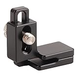 [Compatibilité polyvalente] Dispose d'un mécanisme de verrouillage à vis plat pratique et se connecte facilement via une vis de 1/4 de pouce à n'importe quelle cage ou plaque d'appareil photo. Cette compatibilité universelle le rend idéal pour diverses configurations de photographie et de vidéographie.
