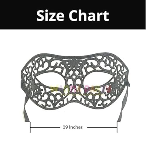 Image of Wanna Party Masquerade Venetian Style Theater Masquerade Mask for Men and Woman, Prom Party Mask