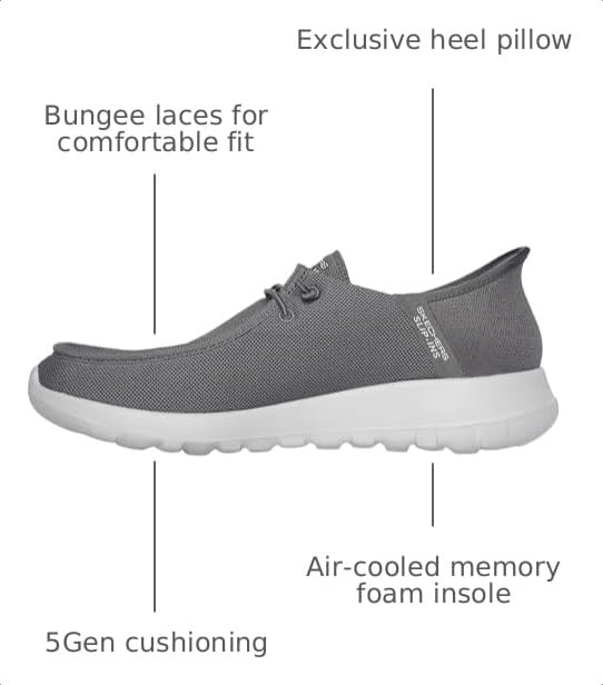 Image of Skechers Men's Go Walk Max Beach Casual Slip-ins Sneaker