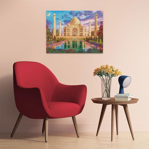 Ravensburger Puzzle Adulte Puzzle 1500 pièces Taj Mahal enchanté Adultes et Enfants à partir de Puzzle de qualité supérieure 80x60cm Villes Monuments 12000741 - vue 6
