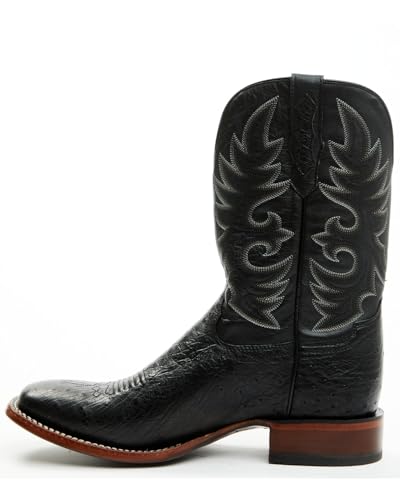 Cody James Men's Exotic Full Quill Ostrich Western Boot Broad Square Toe - Becjdd24-073