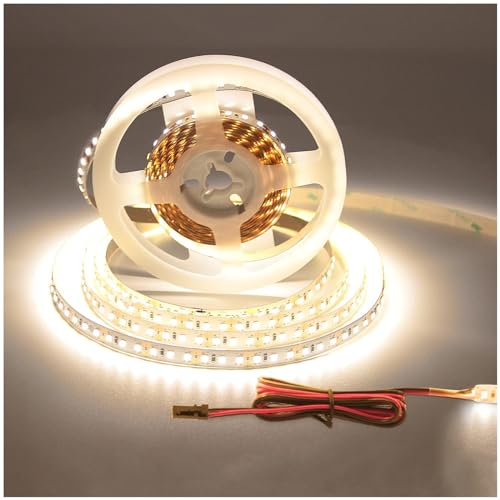 VST LED Strip Lights Natural White 12V Cuttable Connectable Dimmable 120LEDs CRI 90+ LED Tape Light...