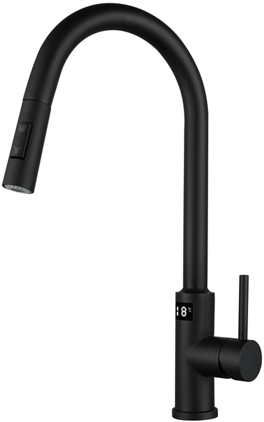 Rubinetti da Cucina con Controllo Touch, Rubinetto da Cucina in Acciaio Inox con spruzzatore, rubinetti per lavello da Cucina, Rubinetto per lavello da Cucina con Maniglia Singola ad Arco al