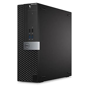 Dell Optiplex 5040 SFF Desktop PC 6th Gen. Intel Core i7-6700 3.4GHz 16GB RAM 480GB SSD WiFi HDMI Windows 11 Pro (Renewed)