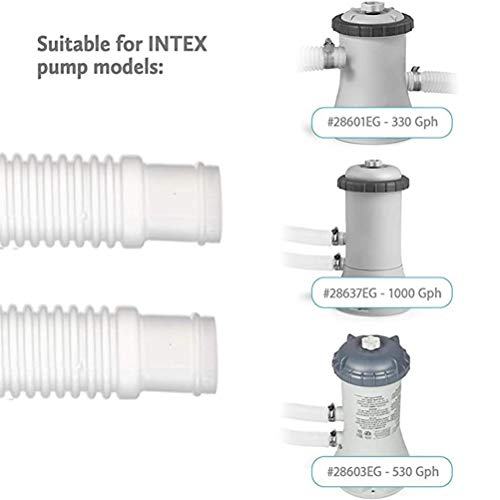 Bticx Mangueira de substituição para piscinas, mangueira de substituição para bomba de piscina, mang