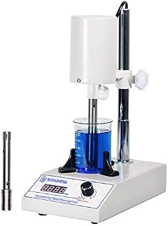 MXBAOHENG High Speed Homogenizer Lab Emulsifier Lab Mixer Homogenizer Adjustable Lab Emulsifiering Machine 5-1000ML FSH-2A Laboratory Agitator Emulsifier 6000~22000rpm (220V)