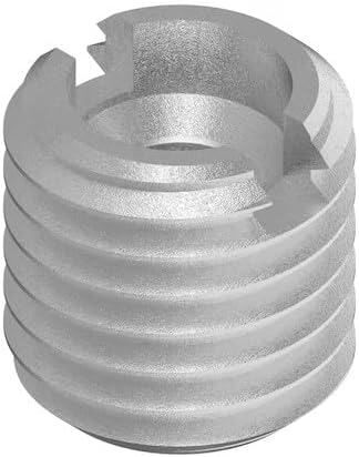 Thin Wall Self Locking Thread Insert, M4-0.70 Int Thrd Sz, 18-8 Stainless