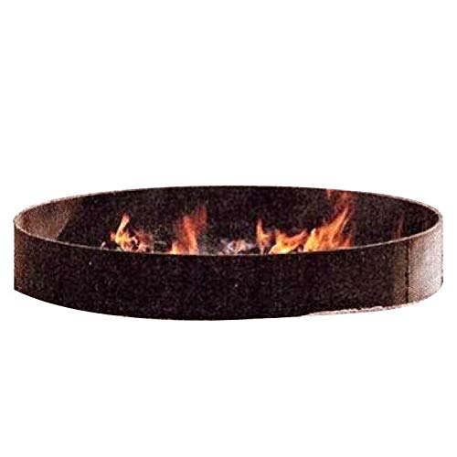 Large 75 Diameter Steel Metal Fire Pit Campfire Ring 12 Deep Wantitall