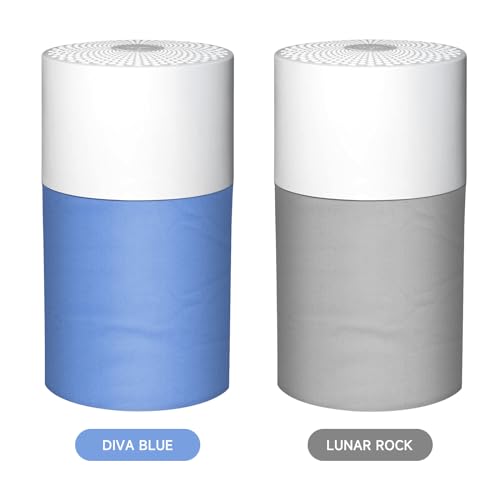 Image of 2 Packs 511 Replacement Filters Compatible with Blueair Blue Pure 511 Air Cleaner Purifier, 2 Stages Filter of Premium Filter and Activated Carbon with 2pcs Washable Cloth Cover Pre-Filters