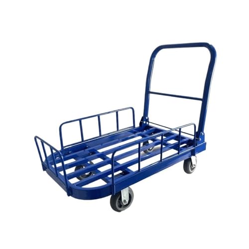 Carretilla plegable pequeña de plataforma con ruedas miniatura 1
