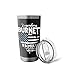 Surname Burnett US Flag Burnett Last Name Burnett Stainless Steel Insulated Tumbler