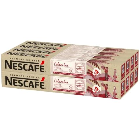 Nescafé Farmers Origins Colombia Espresso 8x10 Kaffeekapseln Cover