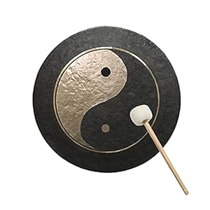 Koperen Gong Tai Chi – Handgemaakte Gong – Professionele Yoga Heilgong – Geluidstherapie Meditatie Klankschaal – Feng…