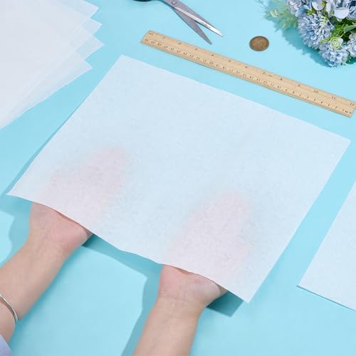 PH PandaHall 200 Blatt Vogelkäfig Einlagen Vliespapier Vogelkäfigeinlagen Vorgeschnittene Saugfähige Kissenmatte Weiße Vogelkäfigeinlage Für Haustiere Vögel Papageienzubehör Kleintier 34x27cm