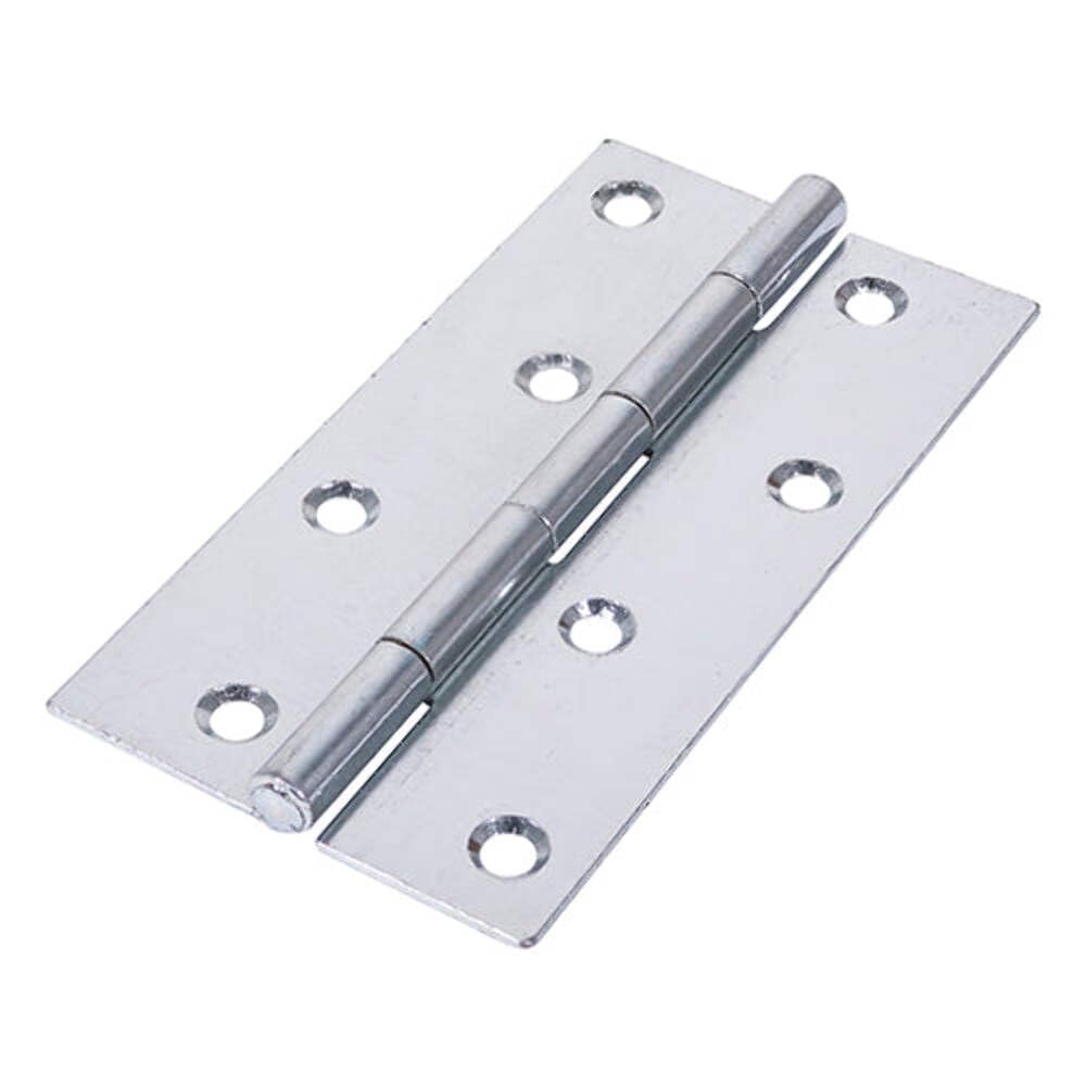 Timco Uncranked Butt Hinges (5050) Steel Silver127 X 65 from B&Q