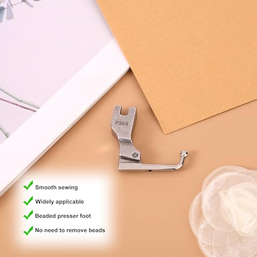 Prensatelas Para Maquina De Coser Vestido De Novia P369 miniatura 3