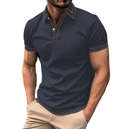Abbinamenti: si abbina a pantaloni casual, pantaloni eleganti, jeans, pantaloncini, ecc. Abbinato a scarpe bianche, scarpe casual in pelle o scarpe da ginnastica, crea facilmente un look da lavoro pulito e ordinato o uno stile casual, semplice e di grande effetto.