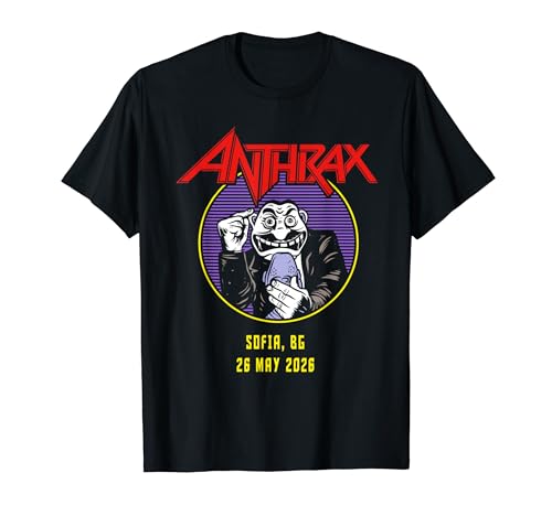 Anthrax World Tour 2026 Sofia T�V���c