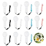 Magnifying Glass for Kids, 24 Pack Plastic Magnifier 5X and 15X Magnification Hand Lens Mini Magnifier with 24 Colorful Lanyards for Science Class, Reading, Party Favor, Outdoor Activities IRCHLYN