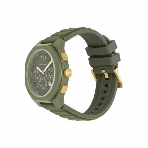 Image of Armani Exchange Analogue Men's Watch (Blue Colored Strap)