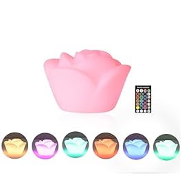 Borelor Rose Flower Floating...