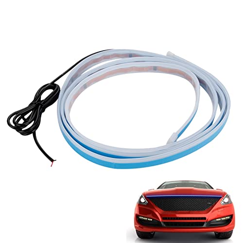 MIMERA Bandes Lumineuses LED pour Voiture | Bande Lumineuse de Capot Dynamique - Feux de Circulation, Clignotants, Phare à Circulation inversée, Lampe décorative à Tube à Bande