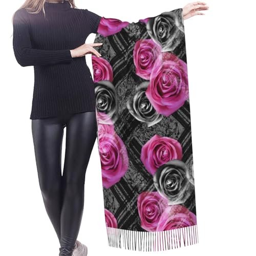 Citadel Military Academy Tartan Imitation Cashmere Tassel Scarf Winter Scarf Autumn Softest Classic Warm2