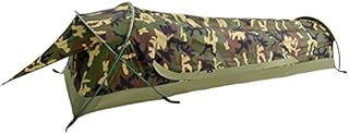 GEERTOP Ultralight 1 Person Bivy Tent for Camp Waterproof Single Man Tent for Camping Hiking Backpacking Hunting Outdoor Survival Gear - Easy Set Up