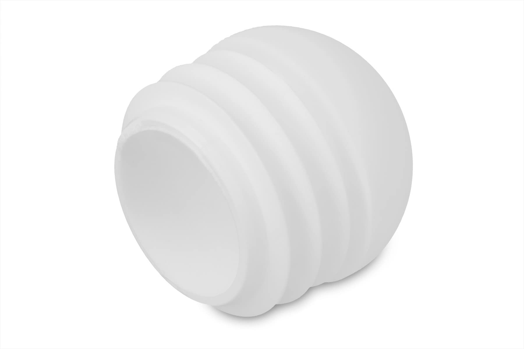 GleitGut 12 X Bouchon Tube Rond 27 Mm Embout Pour Tube Noir