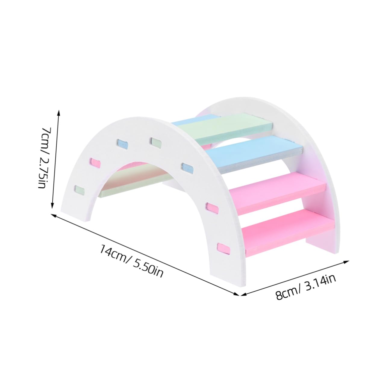 Tafit Hamsterleiterbrücke – Wasserdicht, Transparent, 19 Cm, Kletterspielzeug Für Kleintiere