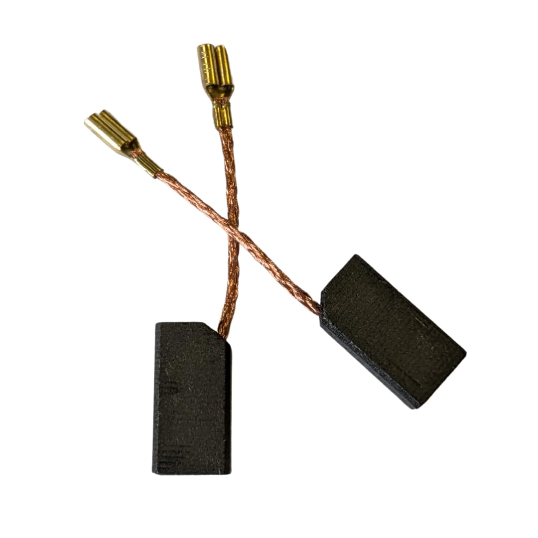 2pcs E64 Motor Carbon Brushes 1619P11715 for Bosch GWS 750, 750 S & 750-115 Angle Grinder