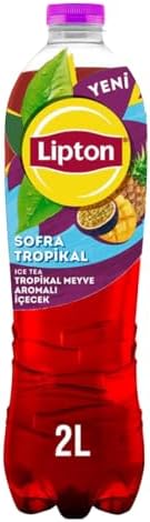 Lipton Ice Tea Tropikal Meyve Aromalı Soğuk Çay, Pet, 2 Litre — Amazon ürün görseli