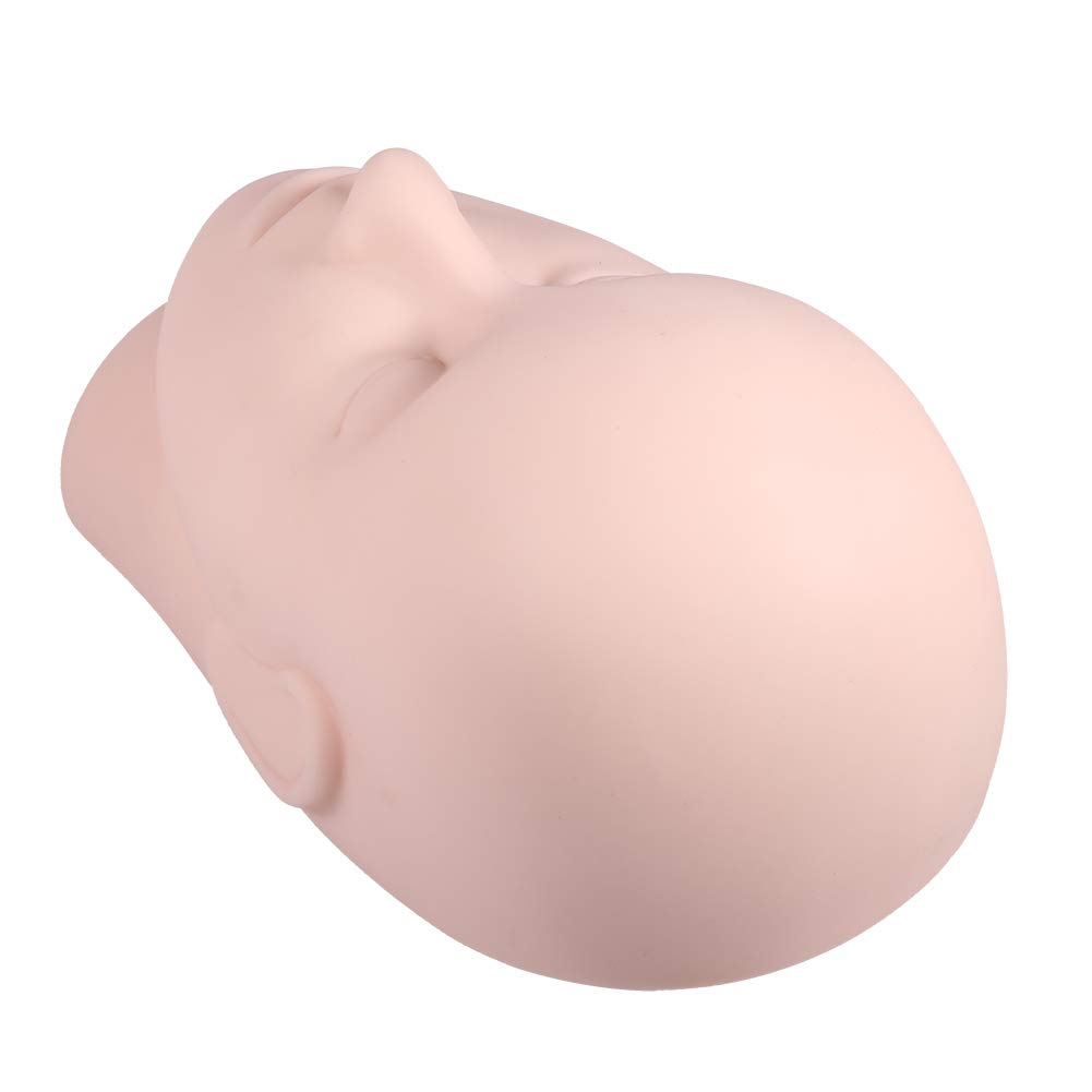 Professional Mannequin Training Head for Makeup, Eyelash Extensions Practice, Facial Injection Model